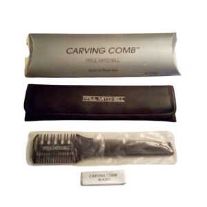 Paul Mitchell Carving Comb With Carrying Case Includes All Original Packaging